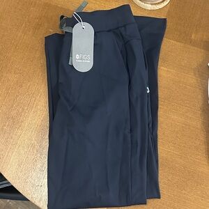 Figs  Navy Scrub Pants Medium Tall NEW with tags